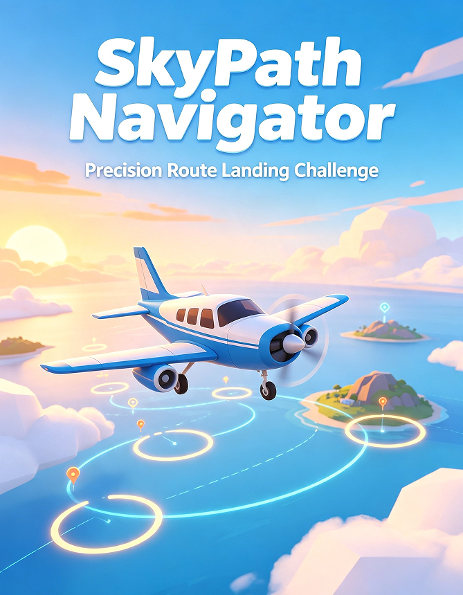 SkyPath Navigator: Precision Route Landing Challenge