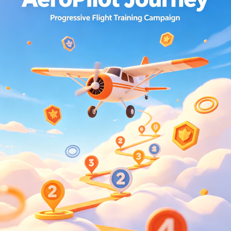 AeroPilot Journey: Progressive Flight Training Campaign