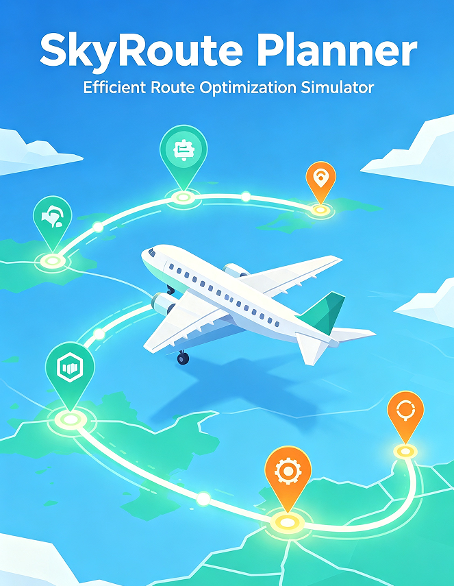 SkyRoute Planner: Efficient Route Optimization Simulator