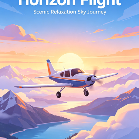 Horizon Flight: Scenic Relaxation Sky Journey