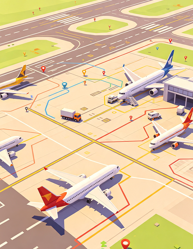 Runway Rush: Ground Traffic Coordination Challenge - Image 2