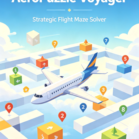 AeroPuzzle Voyager: Strategic Flight Maze Solver