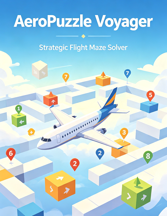 AeroPuzzle Voyager: Strategic Flight Maze Solver