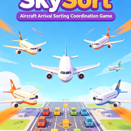 SkySort: Aircraft Arrival Sorting Coordination Game