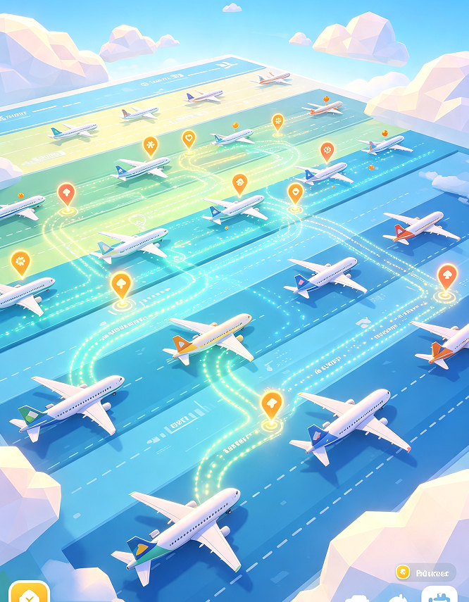 Altitude Logic: Vertical Separation Puzzle Master - Image 2