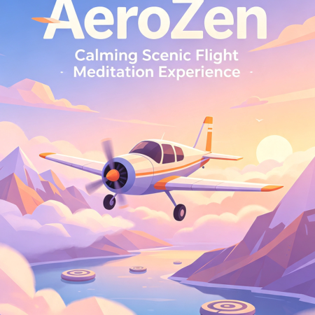 AeroZen: Calming Scenic Flight Meditation Experience