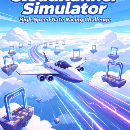 CloudRunner Simulator: High-Speed Gate Racing Challenge