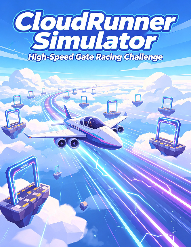 CloudRunner Simulator: High-Speed Gate Racing Challenge