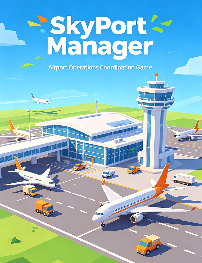 SkyPort Manager: Airport Operations Coordination Game